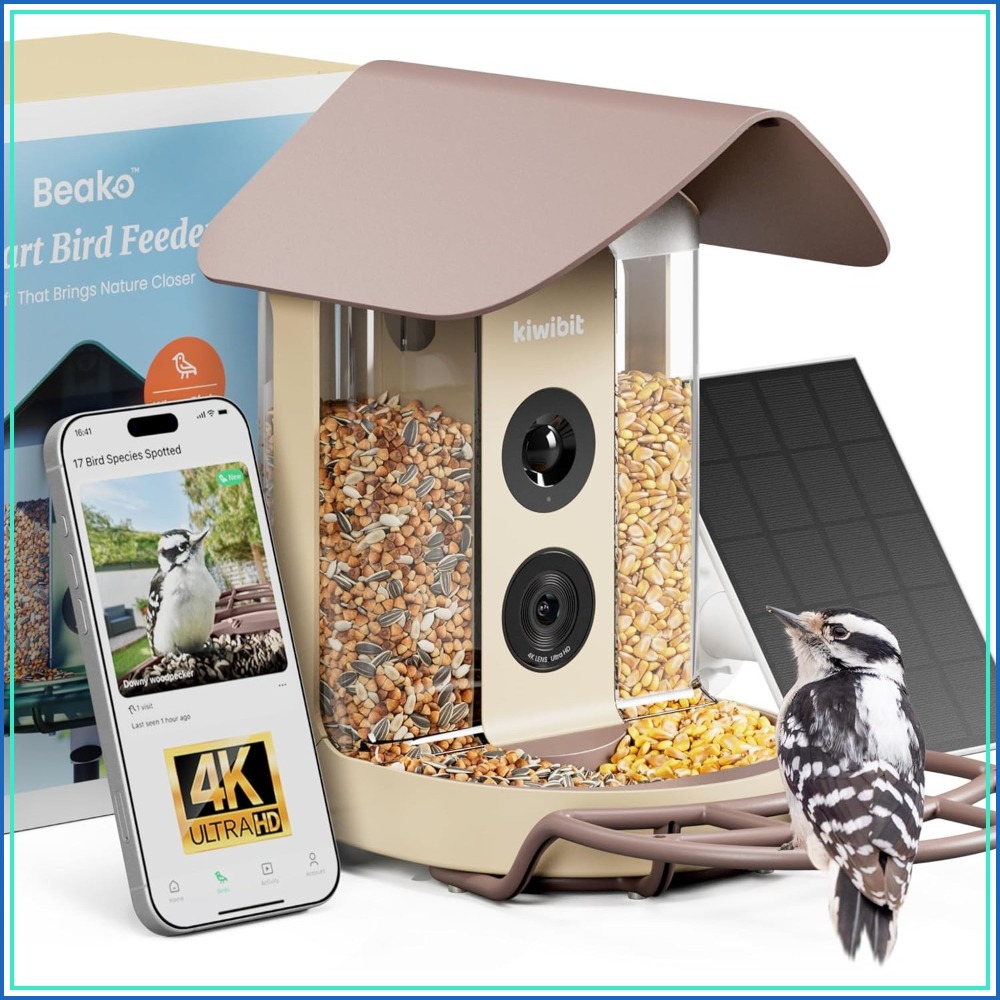 Smart Bird Feeder Camera - Smart Bird Feeder with Camera Solar