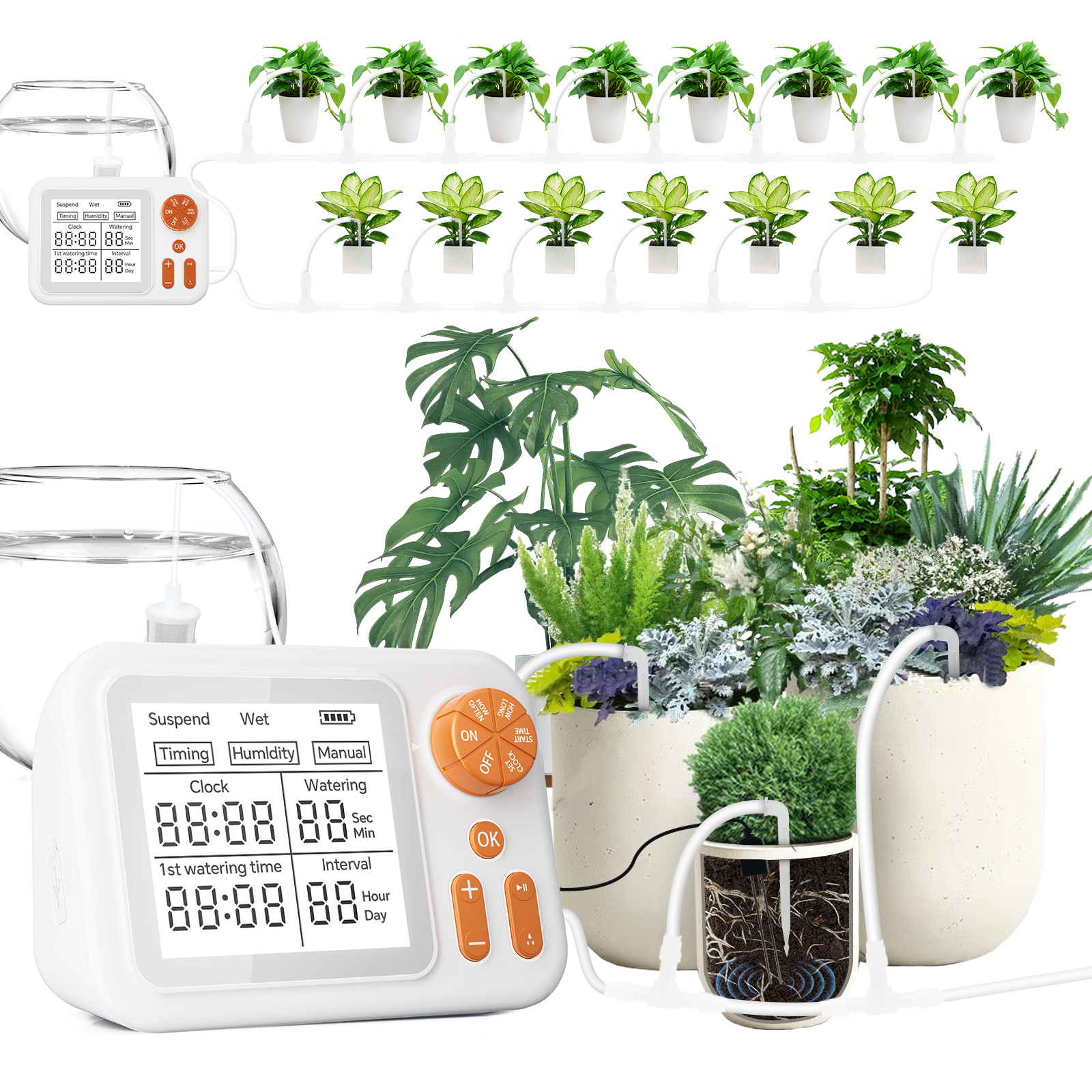 Smart Garden Click And Grow - Automatic Drip Irrigation System with Smart