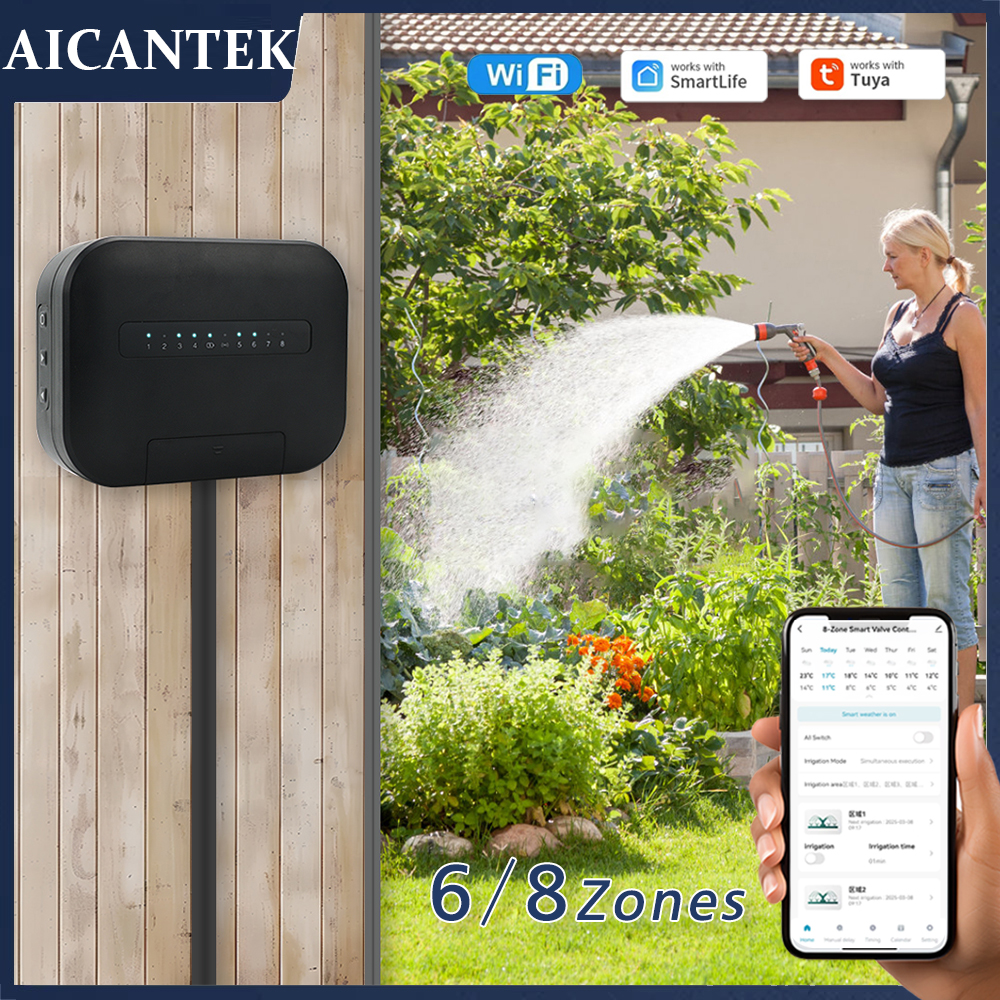 Smart Garden Outdoor - 8 Zones Wifi Tuya Smart Garden