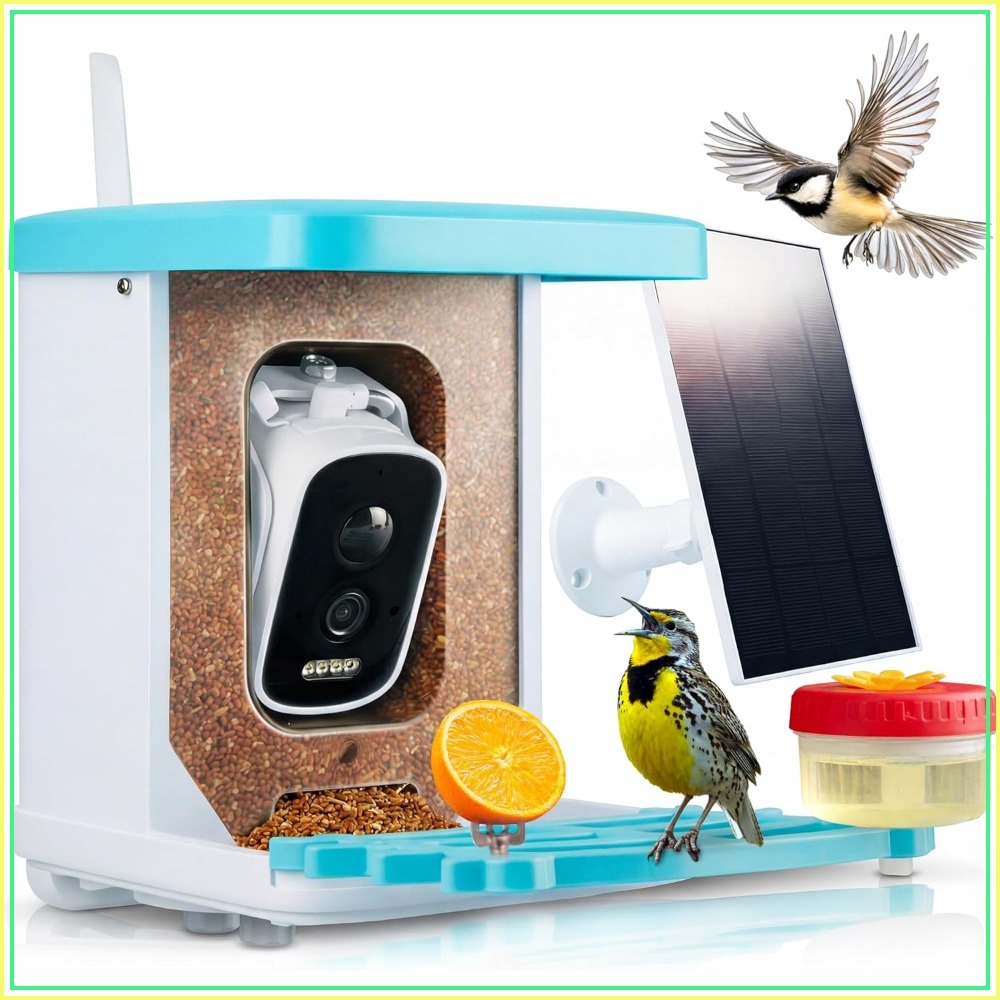 Smart Bird Feeder Camera - AI Smart Bird Feeder with Camera