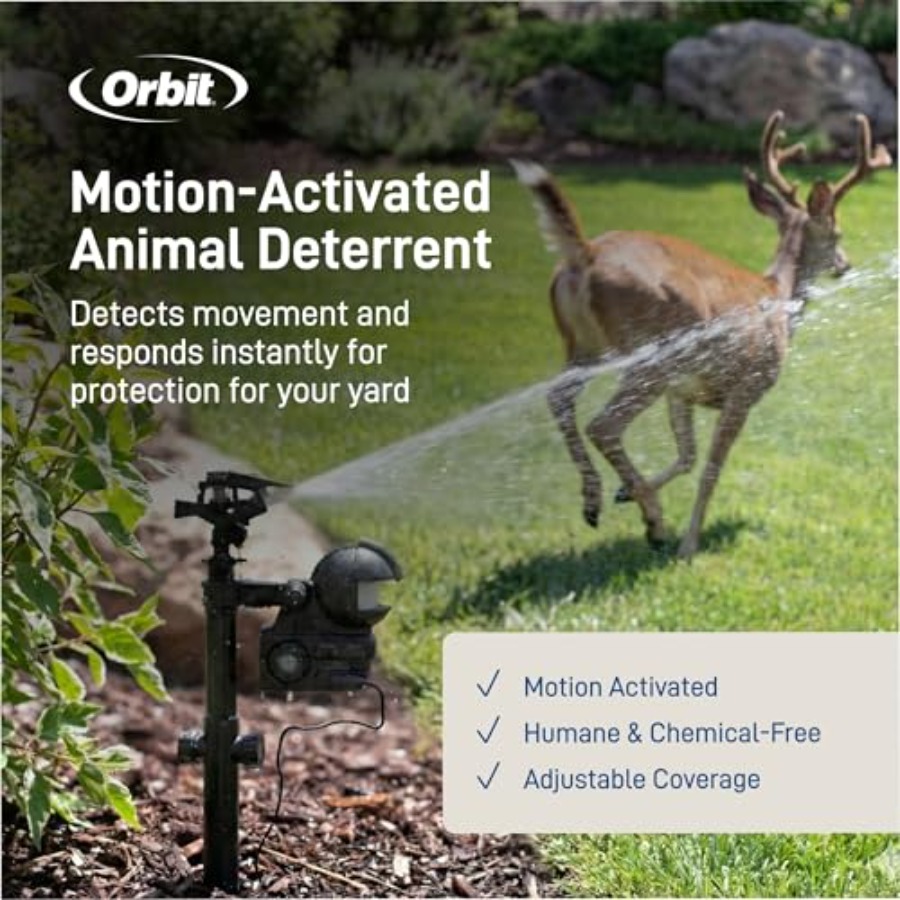 Motion-Activated Yard Sprinkle - Smart Garden Outdoor review and price