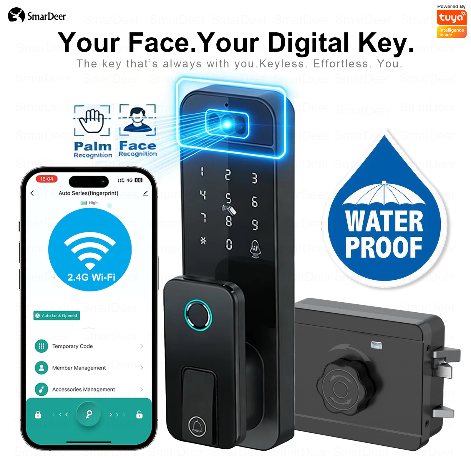 Waterproof Outdoor Smart Door  - Smart Garden Outdoor review and price