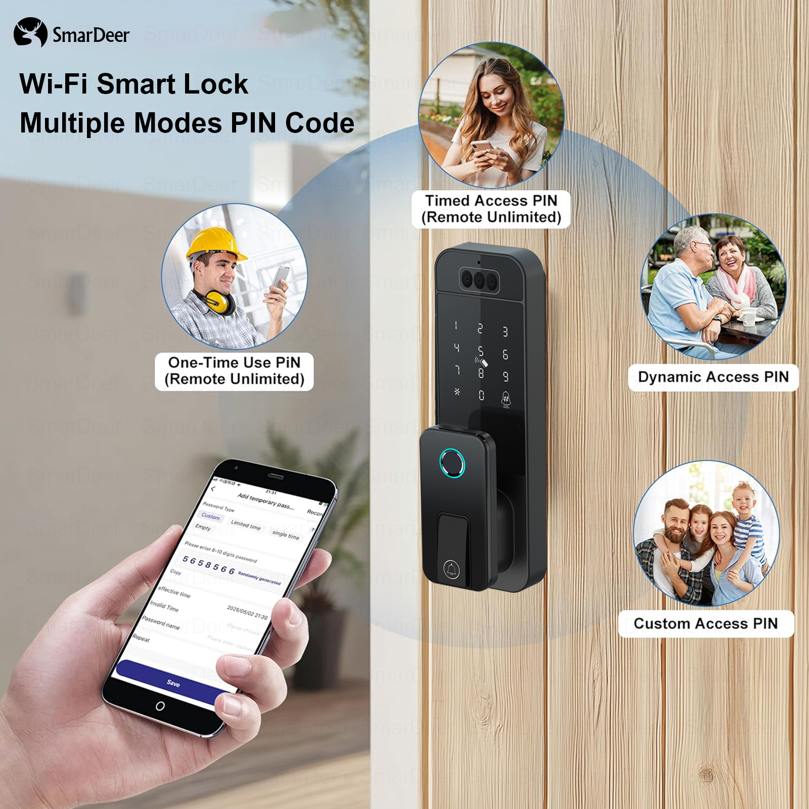 Waterproof Outdoor Smart Door  - Smart Garden Outdoor review and price