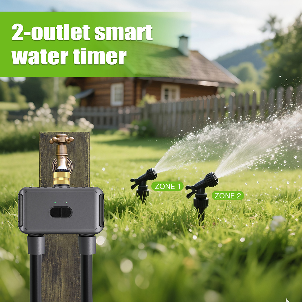 Wifi Automatic Water Timer Dua - Smart Garden Outdoor review and price