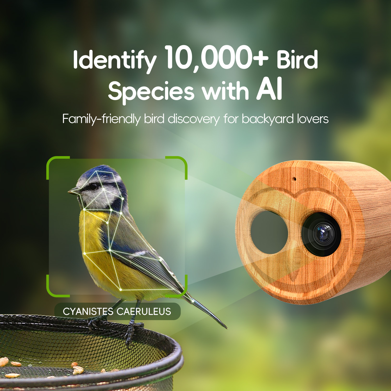 WILLFINE Automatic AI Bird Fee - Smart Bird Feeder Camera review and price