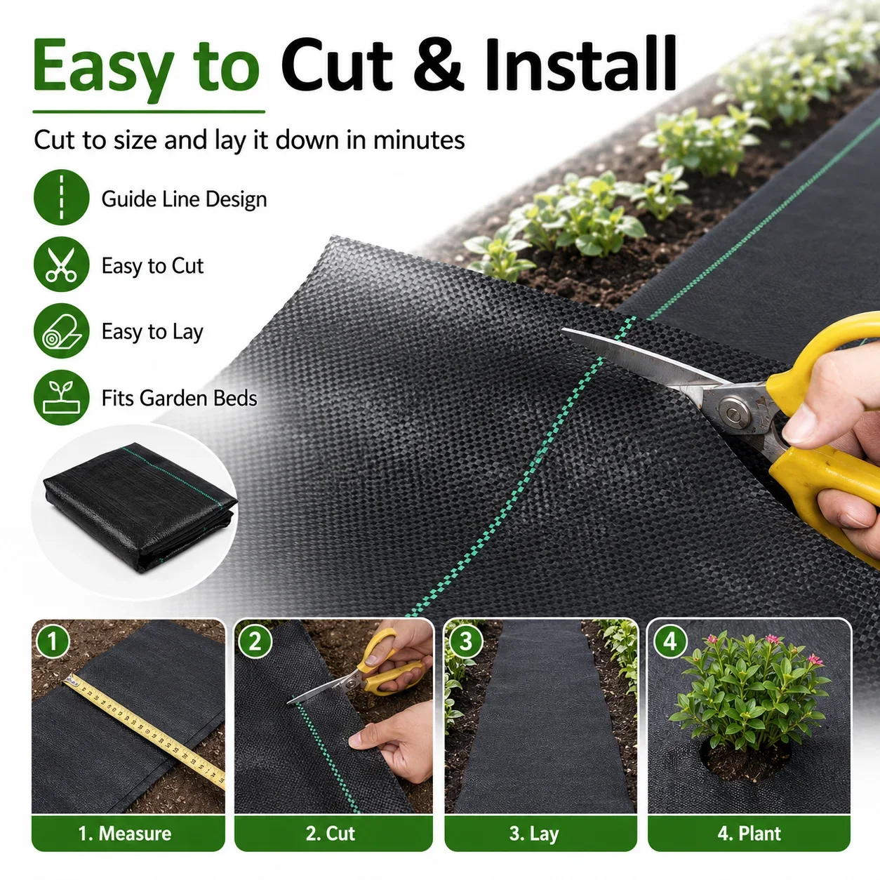 Water Permeable Weed Barrier F - Smart Garden Greenhouse review and price