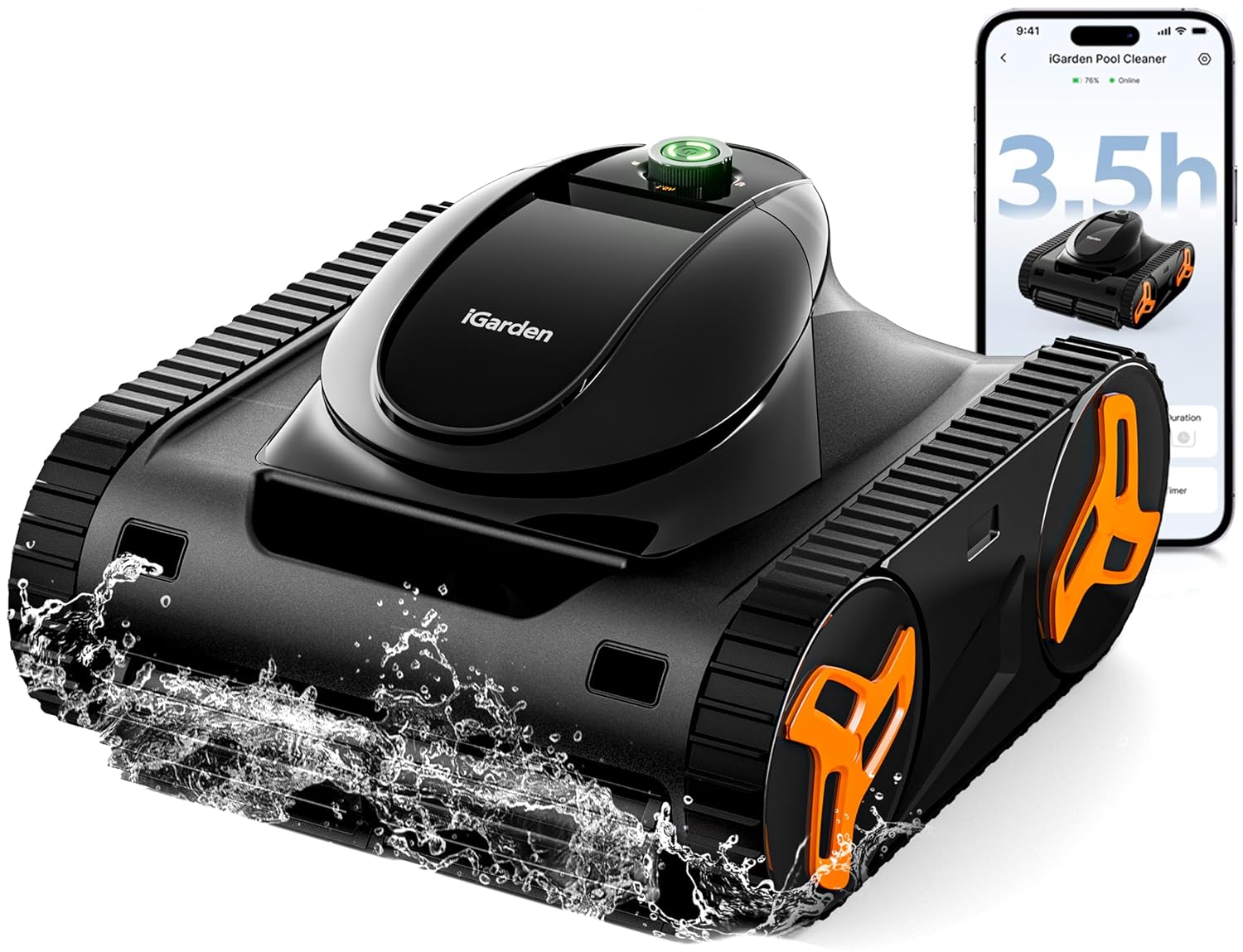 Robotic Pool Cleaner KN Series - Smart Garden Outdoor review and price