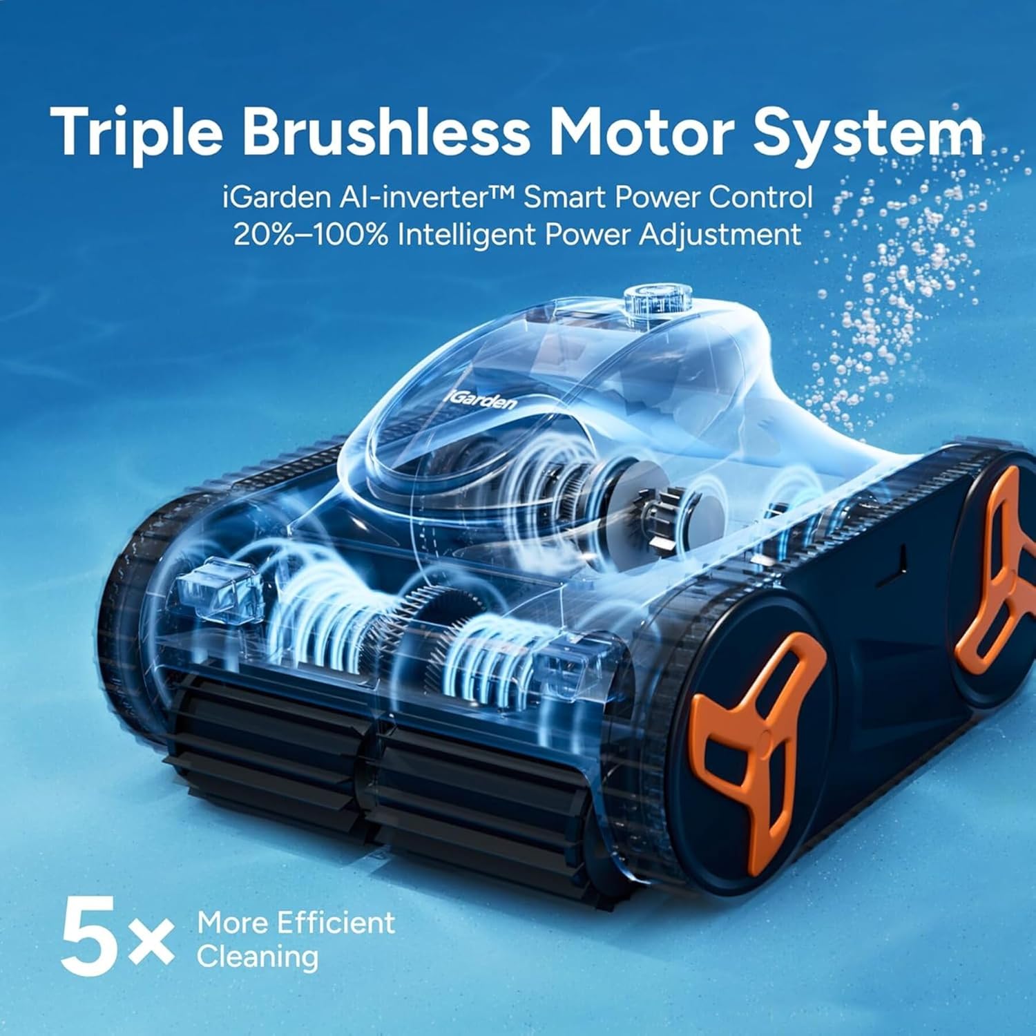 Robotic Pool Cleaner KN Series - Smart Garden Outdoor review and price