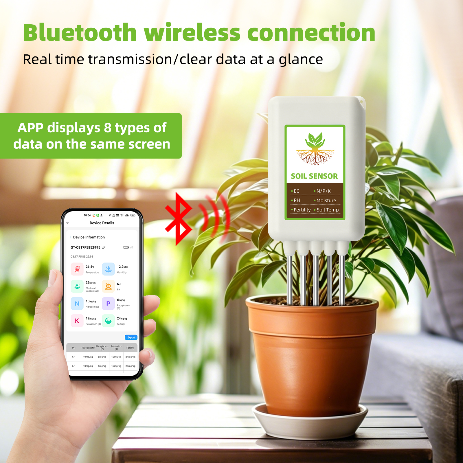 Yieryi Bluetooth 8 in 1 Soil T - Smart Garden Greenhouse review and price