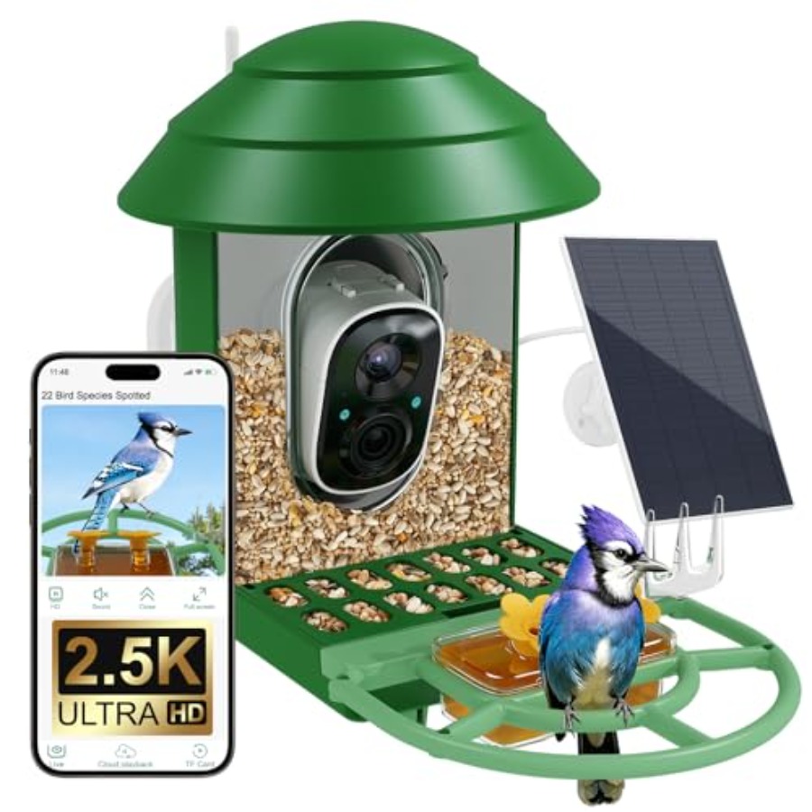 Bird Feeder with Camera for Ou - Smart Bird Feeder Camera review and price