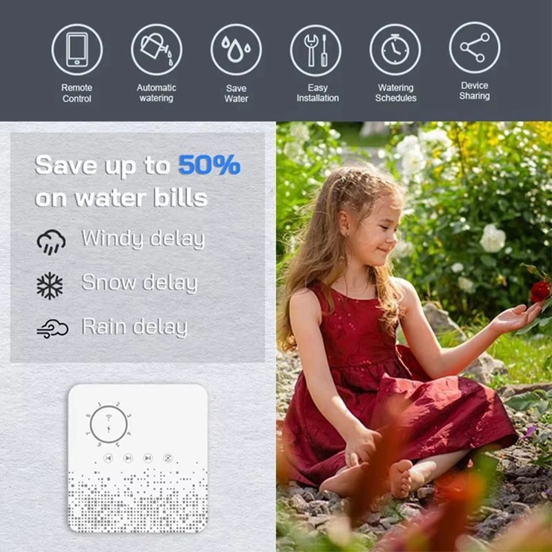 Tuya WiFi Smart Sprinkler Cont - Smart Garden Outdoor review and price