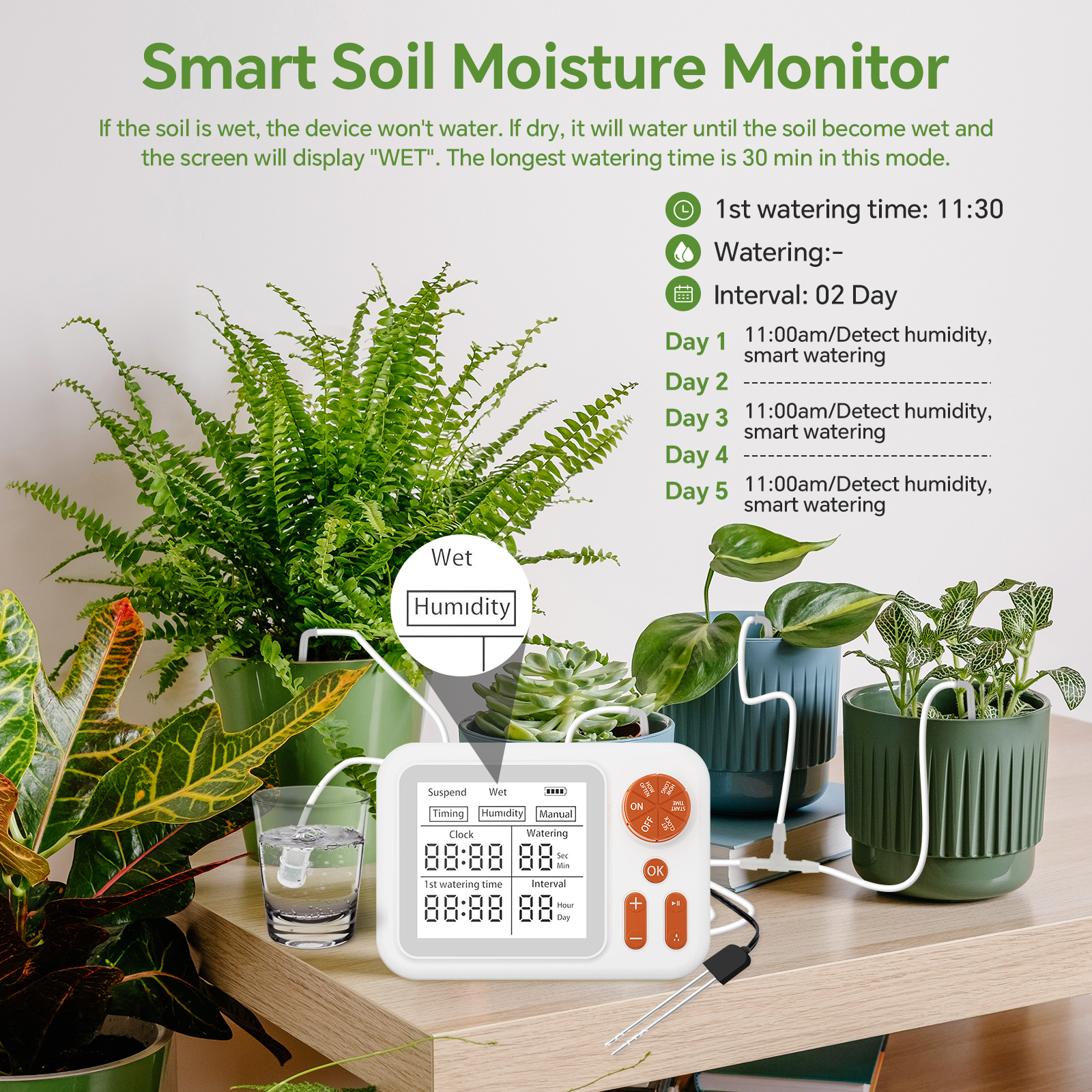 Automatic Drip Irrigation Syst - Smart Garden Click And Grow review and price