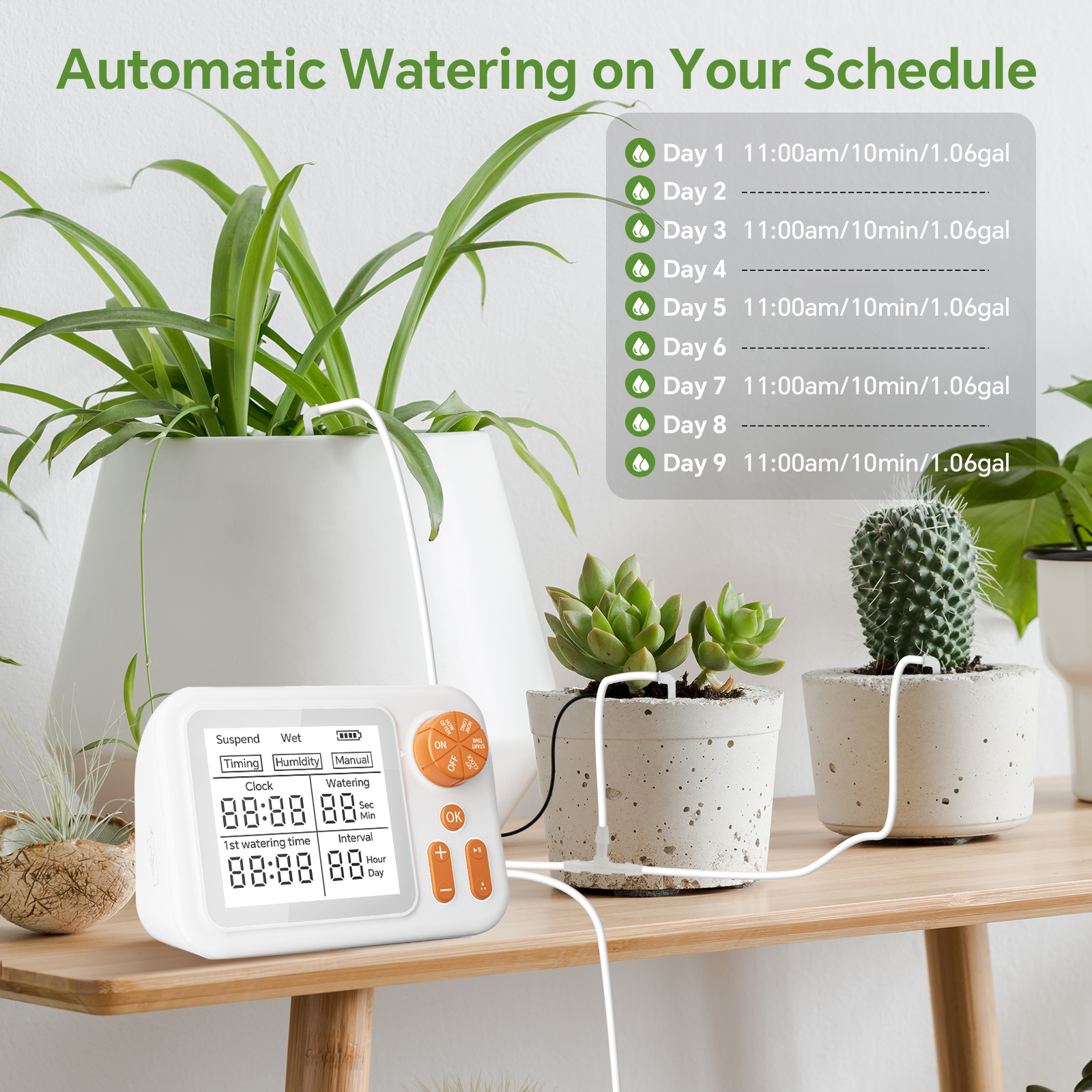 Automatic Drip Irrigation Syst - Smart Garden Click And Grow review and price