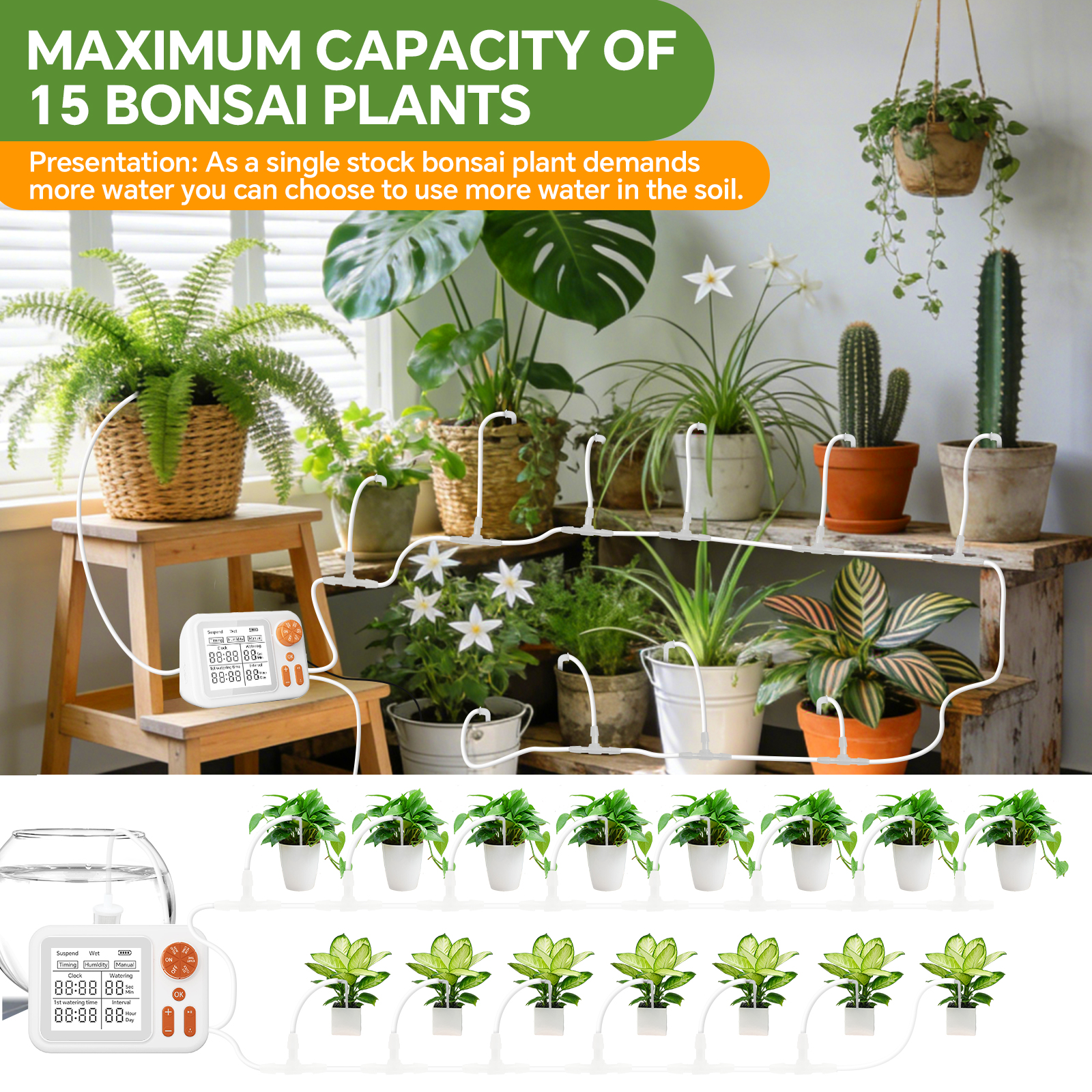 Automatic Drip Irrigation Syst - Smart Garden Click And Grow review and price