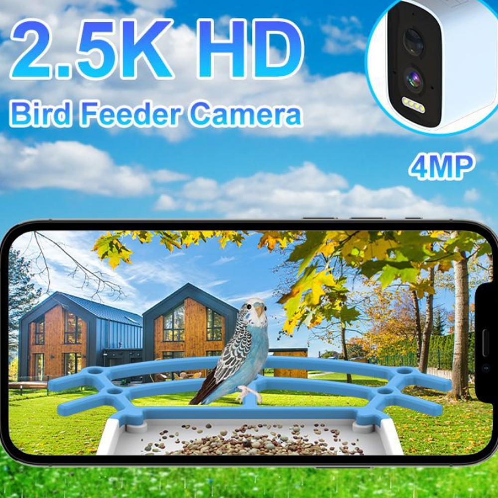 Solar 5 million Wifi with came - Smart Bird Feeder Camera review and price