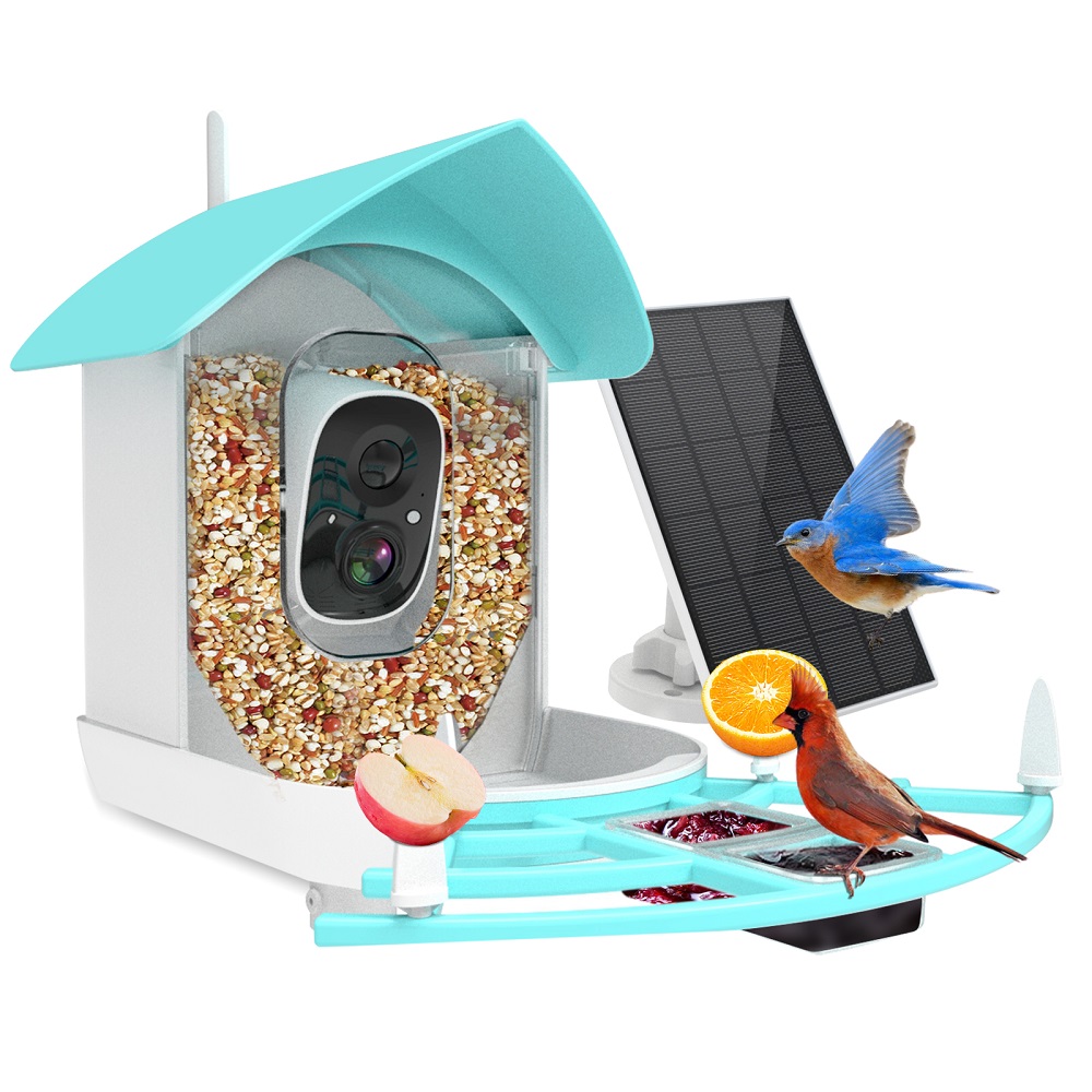 Wireless Automatic Pet Feeder  - Smart Bird Feeder Camera review and price