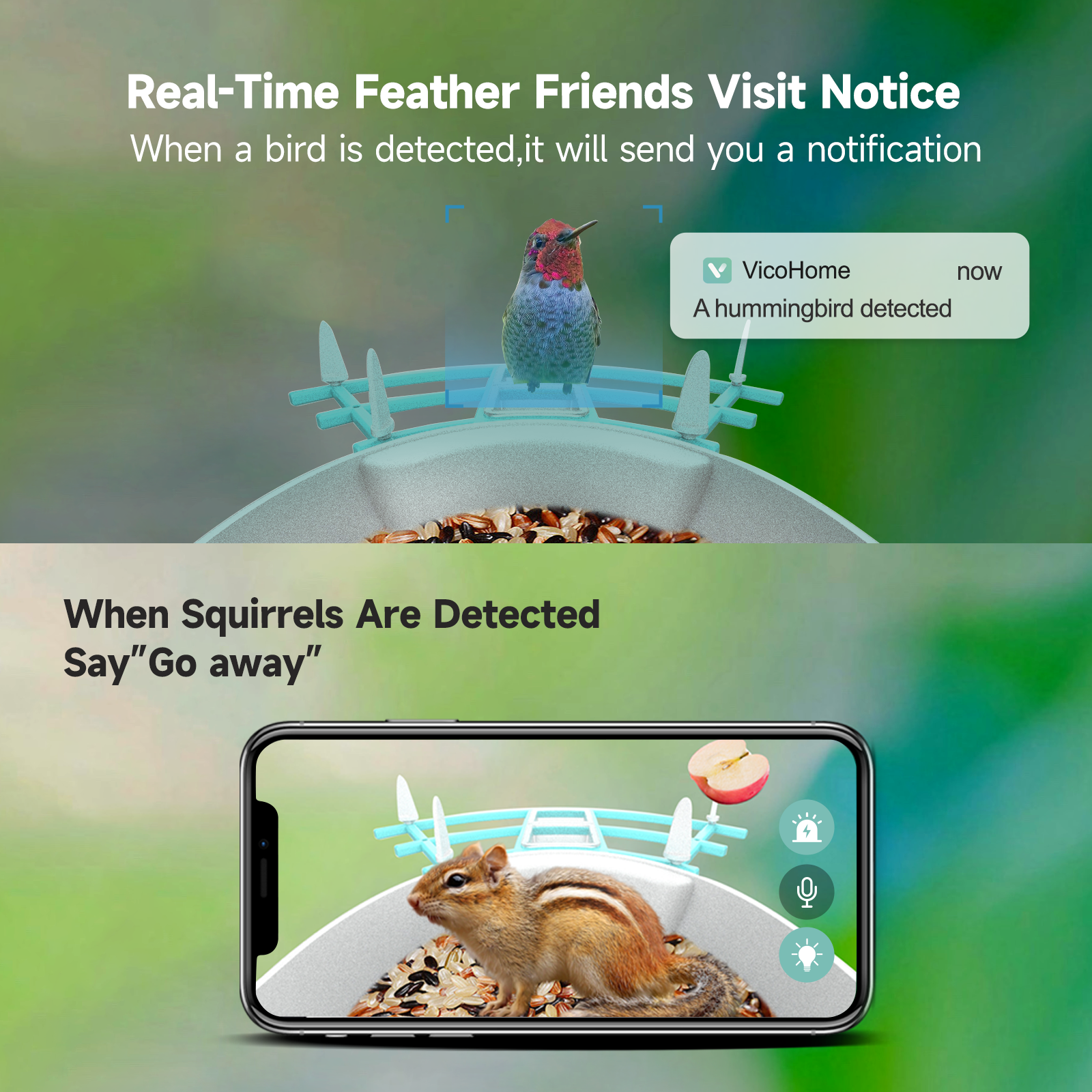 Wireless Automatic Pet Feeder  - Smart Bird Feeder Camera review and price