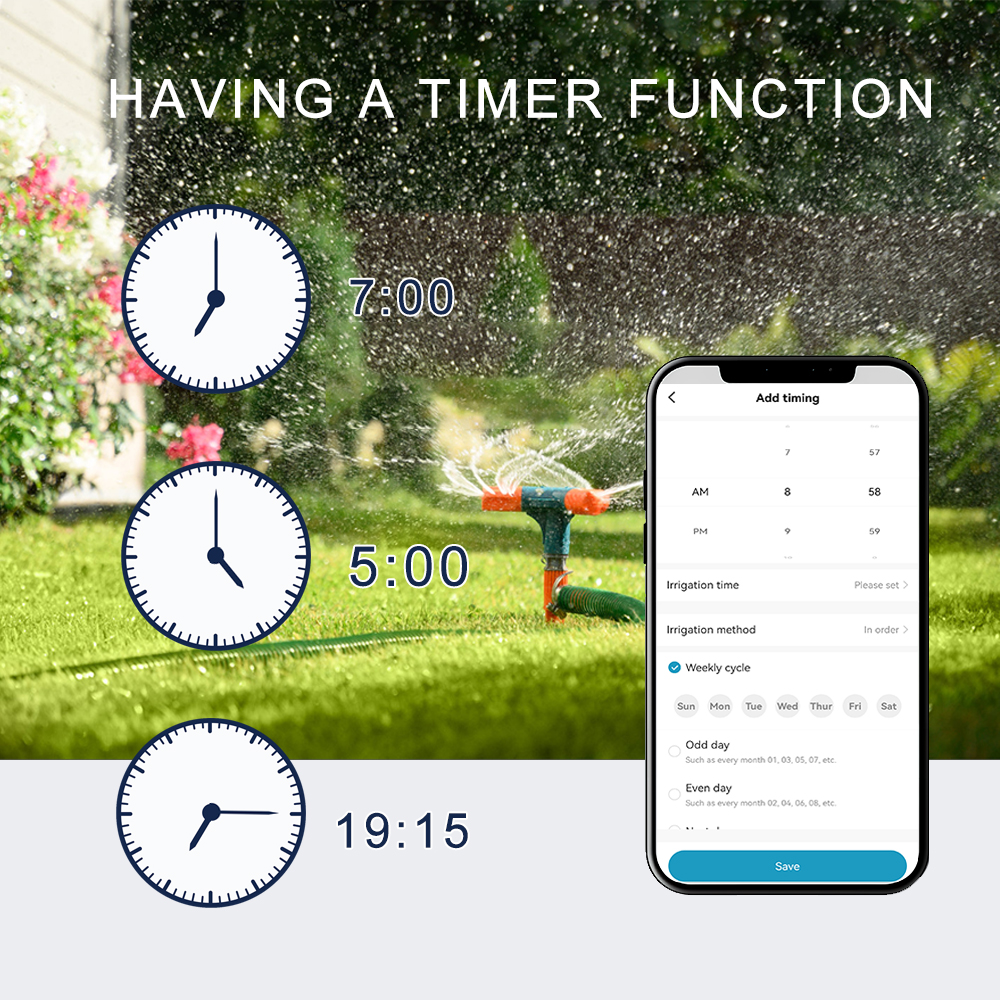 8 Zones Wifi Tuya Smart Garden - Smart Garden Outdoor review and price