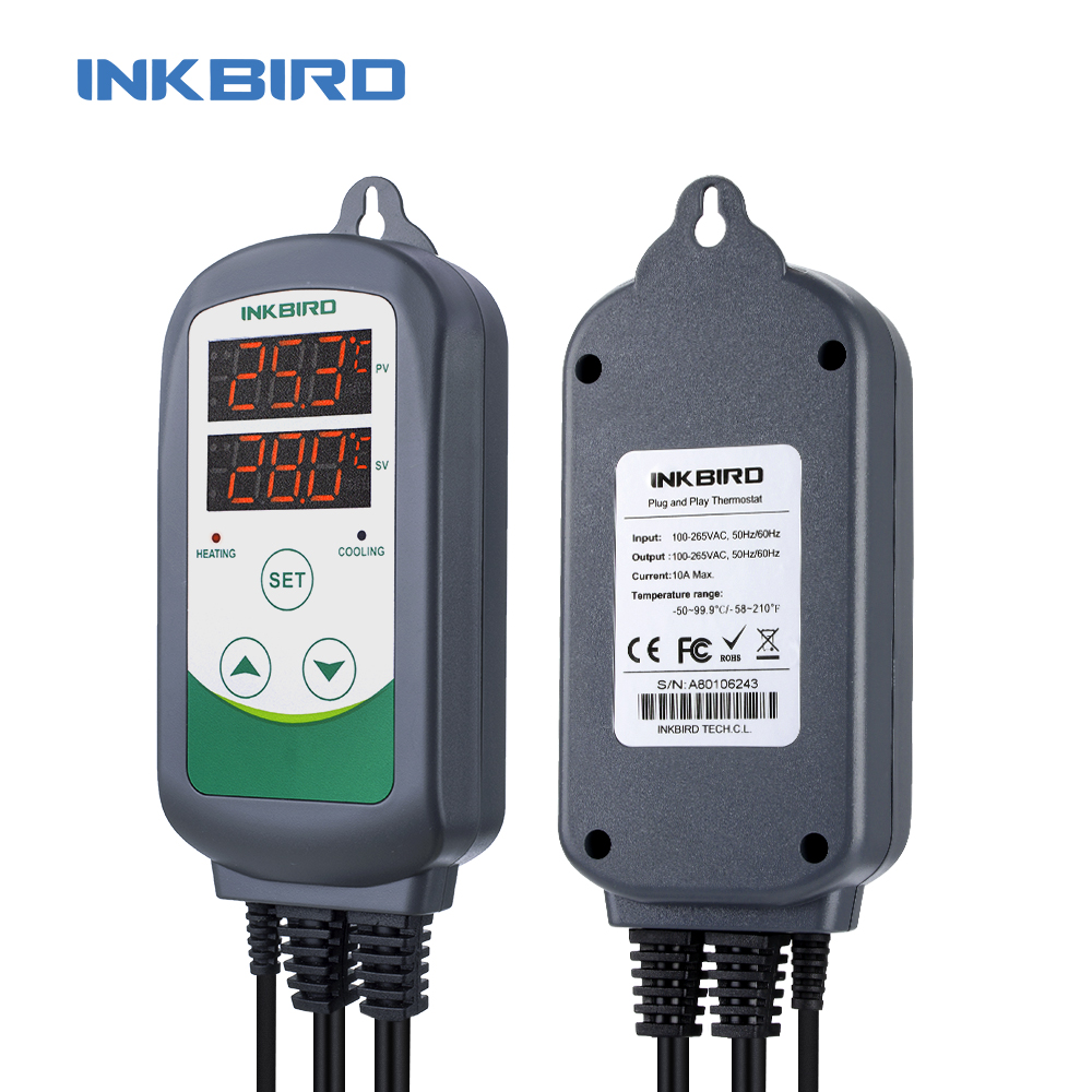 INKBIRD ITC-308 Heating and Co - Smart Garden Greenhouse review and price