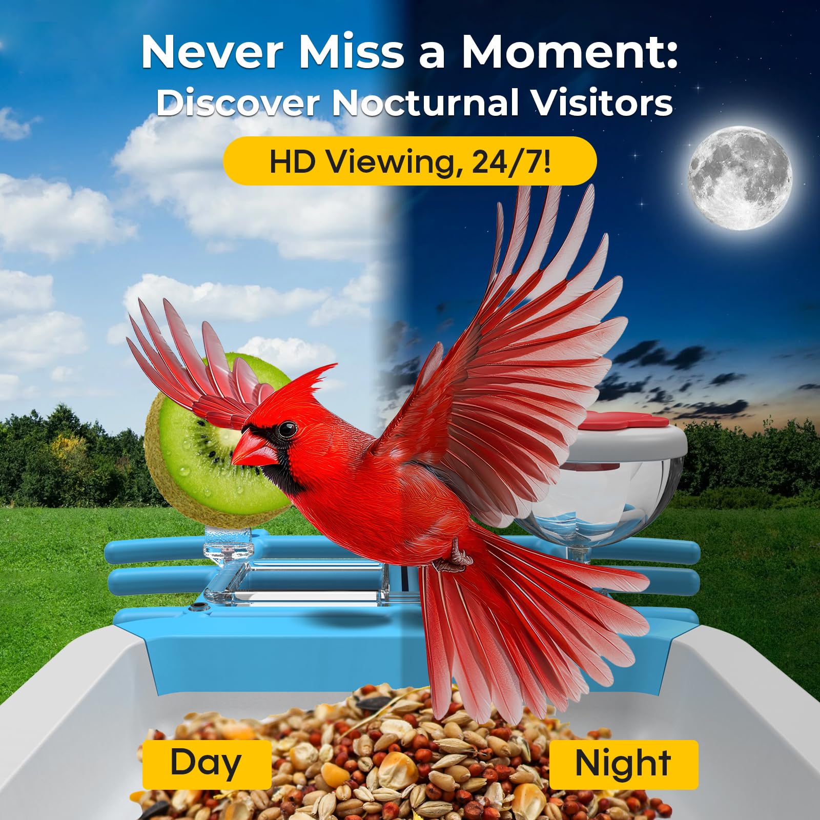 Smart Bird Feeder Camera 2K Li - Smart Bird Feeder Camera review and price