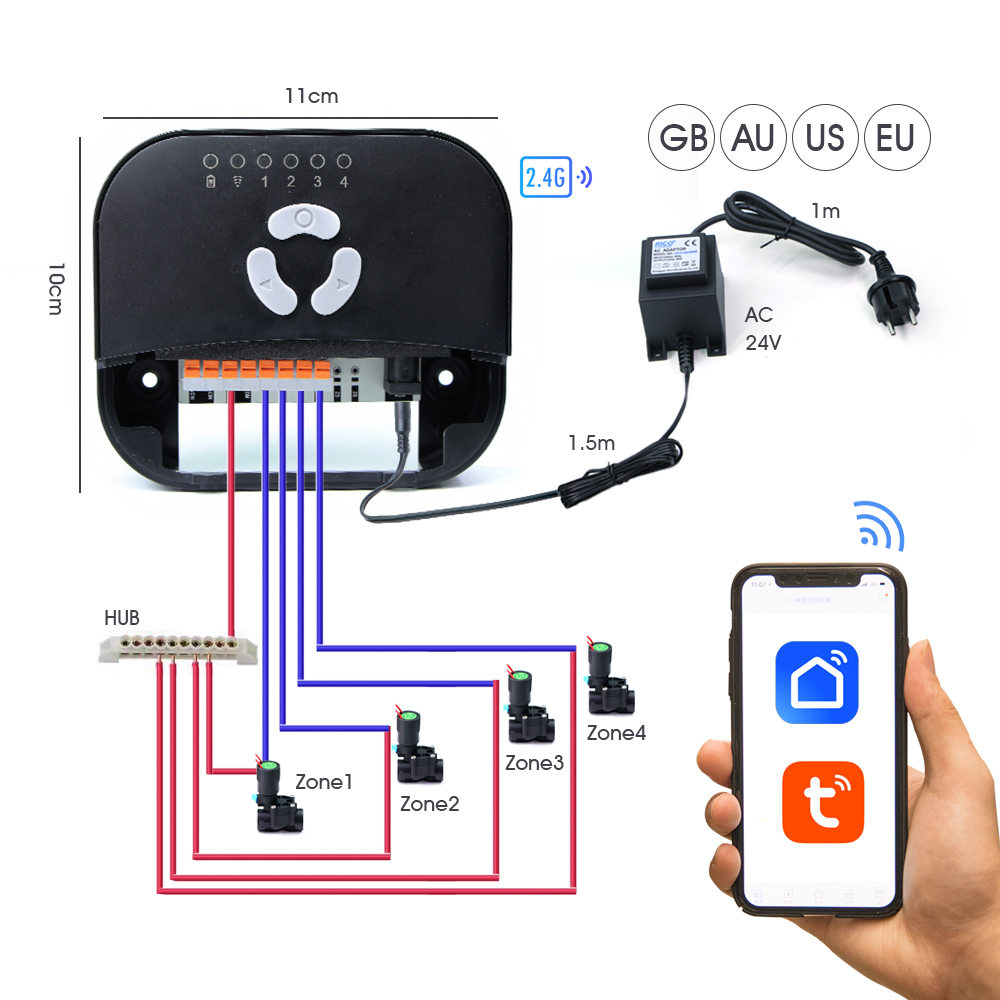 Garden Hose Solenoid Valve Con - Smart Garden Greenhouse review and price