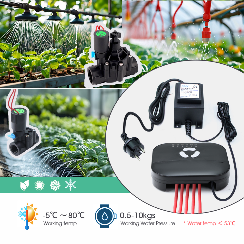 Garden Hose Solenoid Valve Con - Smart Garden Greenhouse review and price